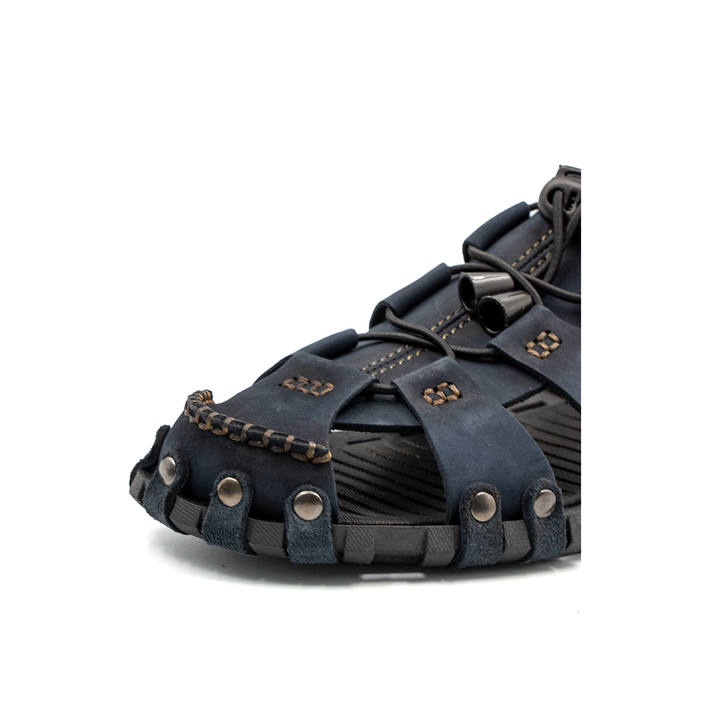 SIÊU SALE 6.6 | Giảm 30% đơn 199k - Sandal Rọ Nam Da Bò Thật Tomoyo TMS10104