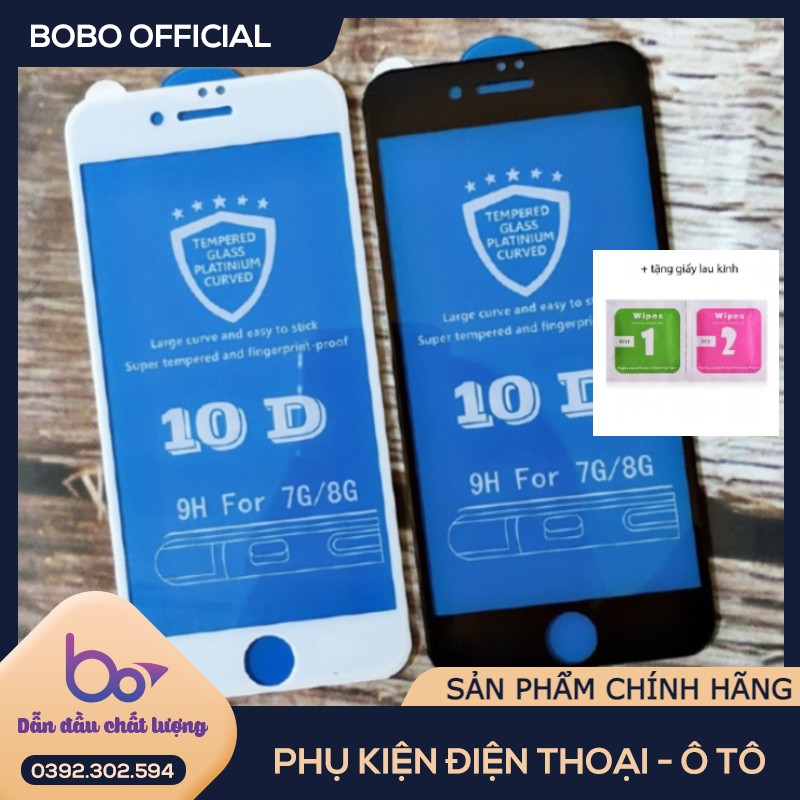 Cường lực 10D dành cho iPhone 6 đến 11 Pro Max
