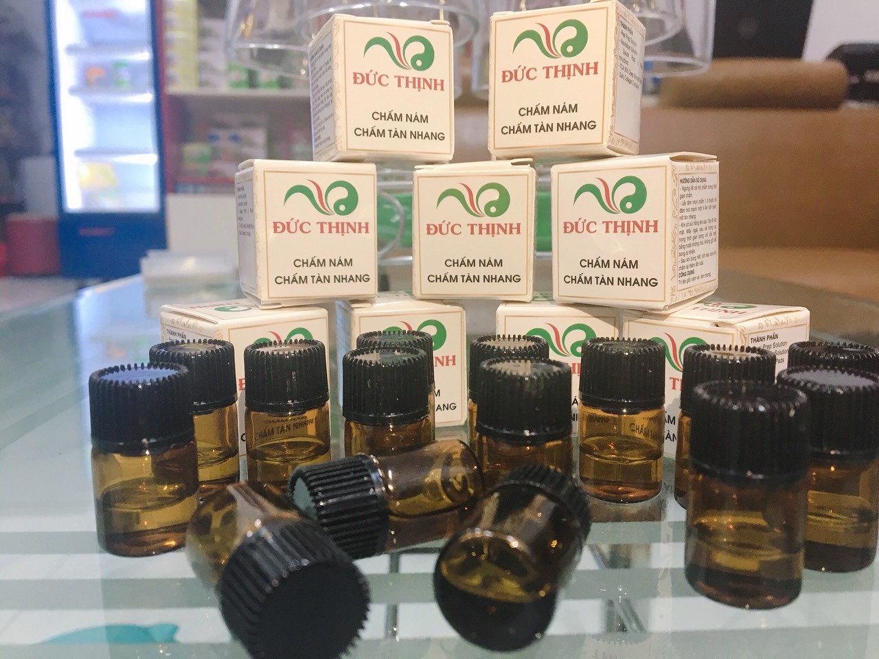 Chấm nám, tàn nhang, làm đầy sẹo rỗ Đức Thịnh 1ml Handmade