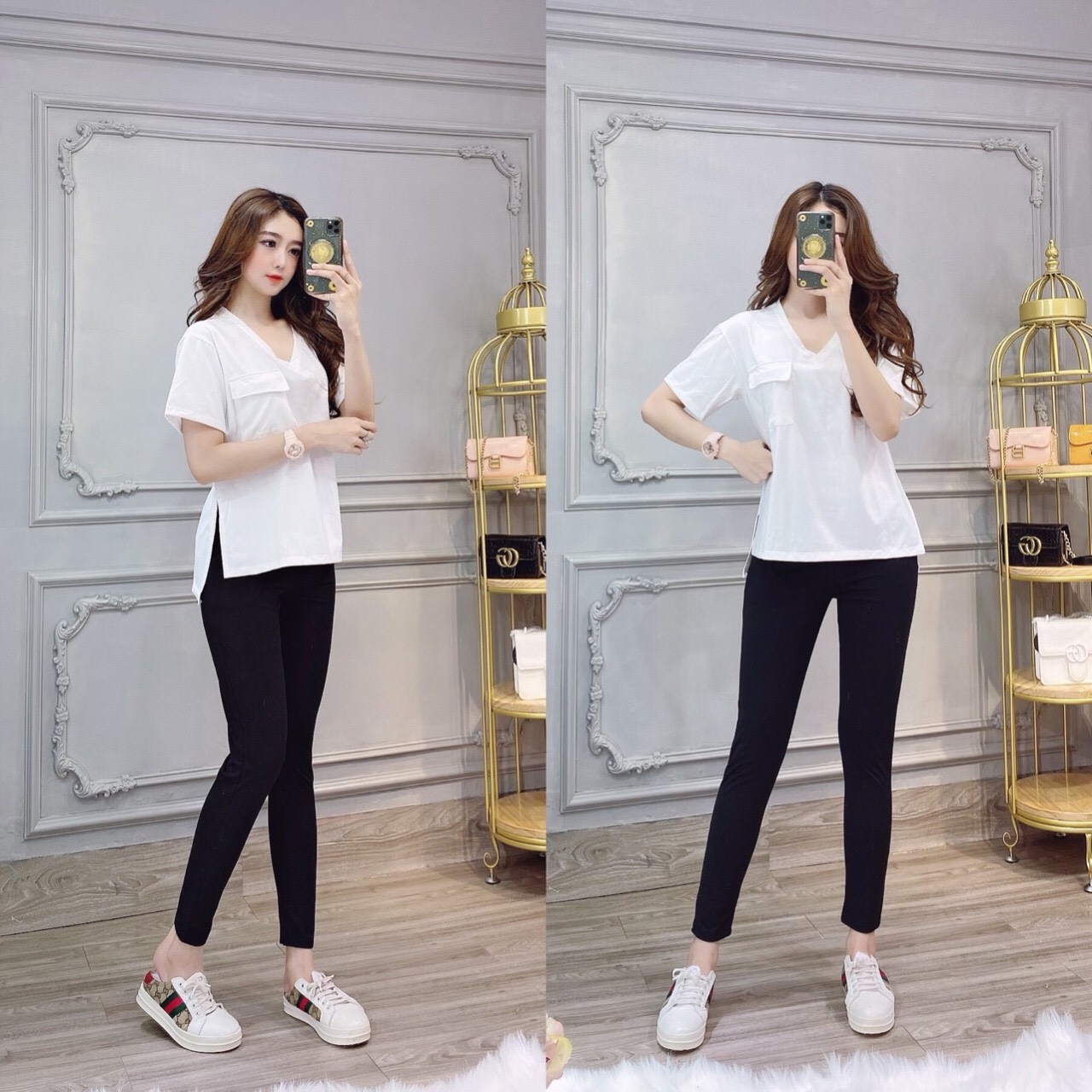 [HCM]SET BỘ THỜI TRANG SẺ TÀ PHÔI TÚI SIÊU ĐẸP
