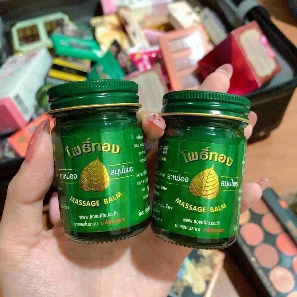 02 chai - Dầu cù là Lá Bồ Đề Thái Lan 50g
