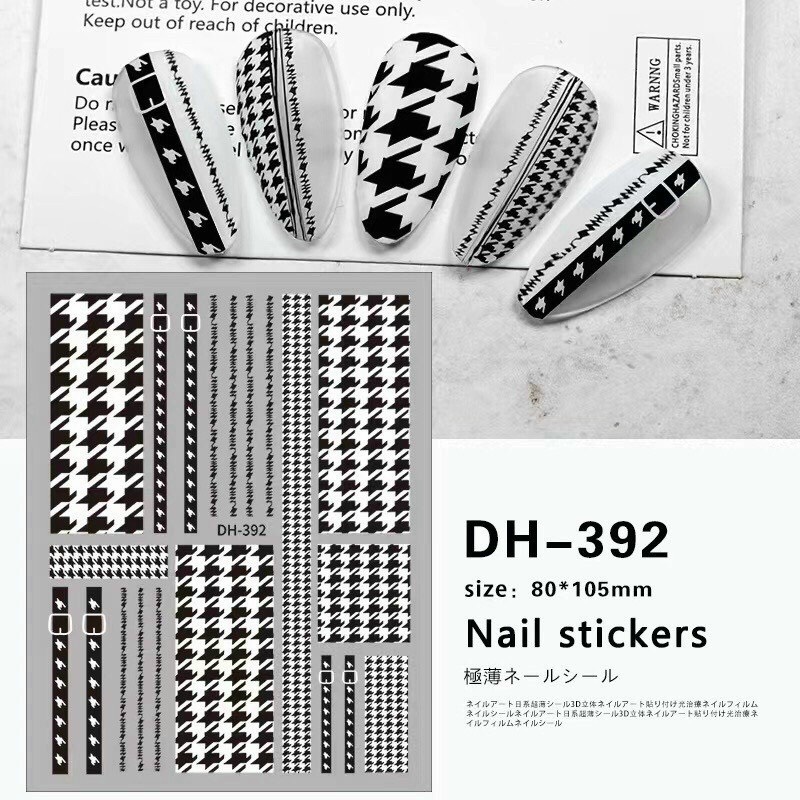 Miếng stick dán mong siêu cute dành cho NAil