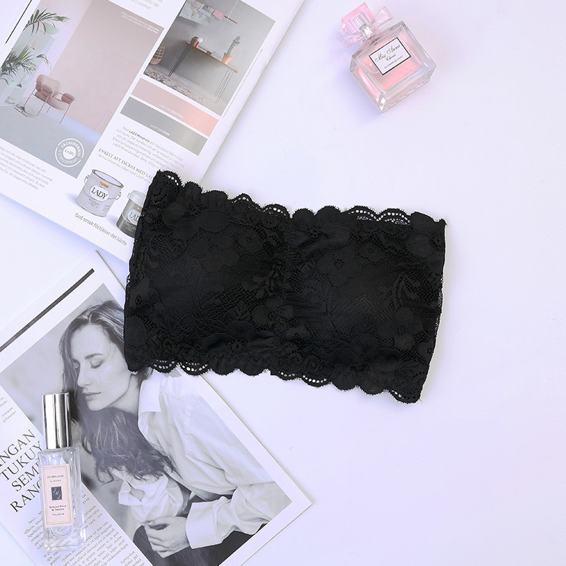 Áo Bra Quây Ren Không Dây Cài Sau Siêu Đẹp- ÁO BRA QUÂY REN HOA KHÔNG DÂY ĐỆM MỎNG CHỐNG TỤT HỞ VAI CHẤT SIÊU ĐẸP