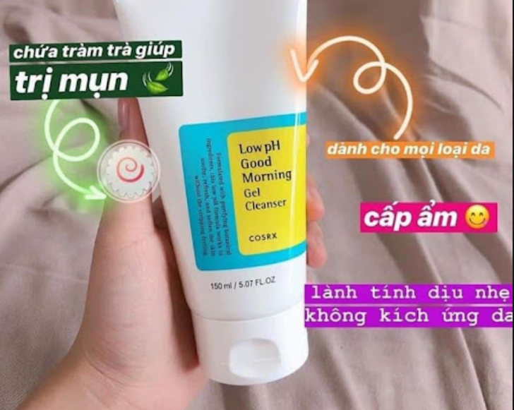 Sữa Rửa Mặt Cosrx Low PH Morning Gel Cleanser 150ml