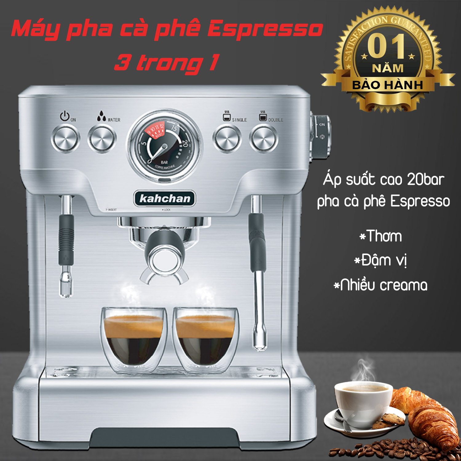 [Trả góp 0%]combo máy pha cà phê espresso và máy xay cafe chuyên nghiệp