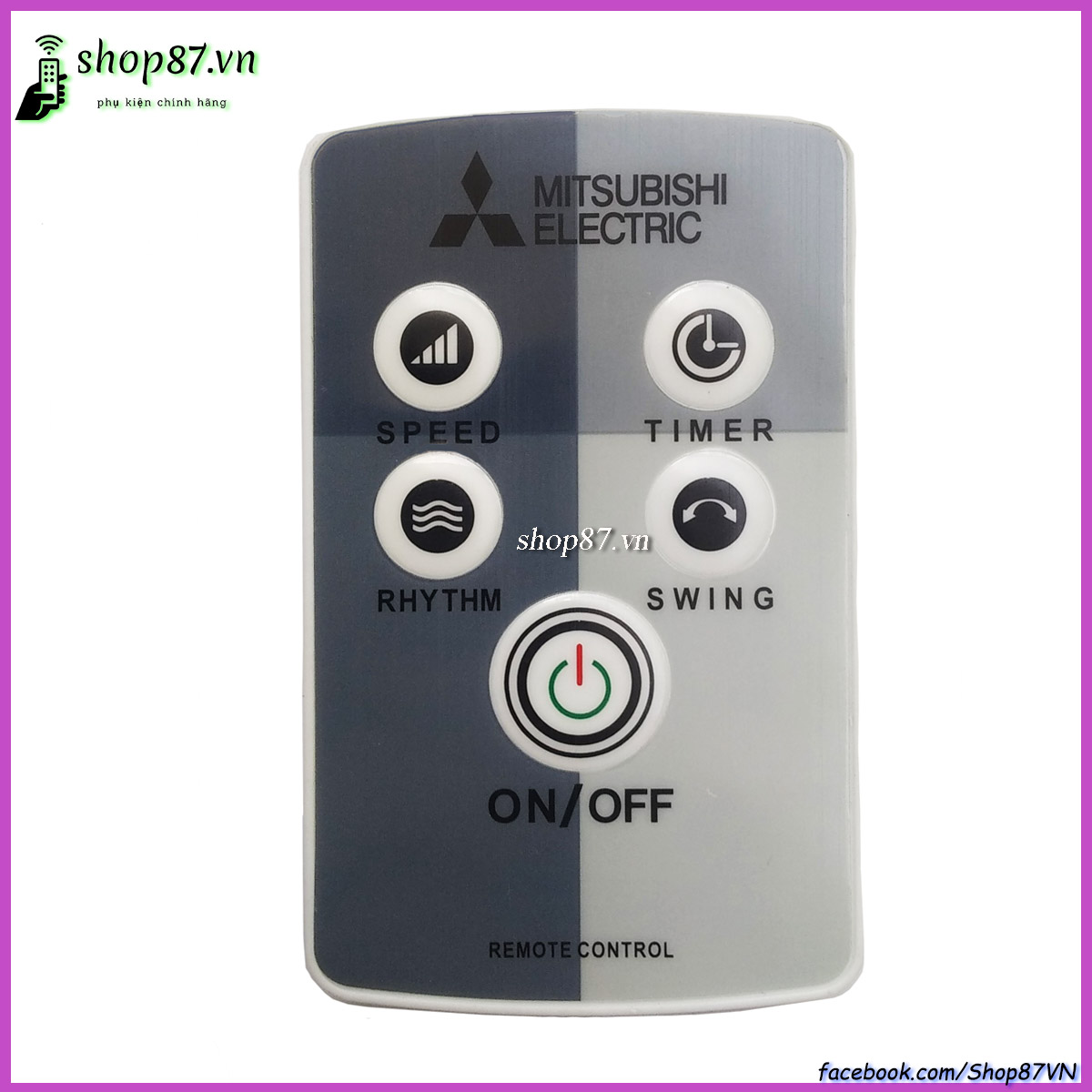 Remote điều khiển quạt Mitsubishi