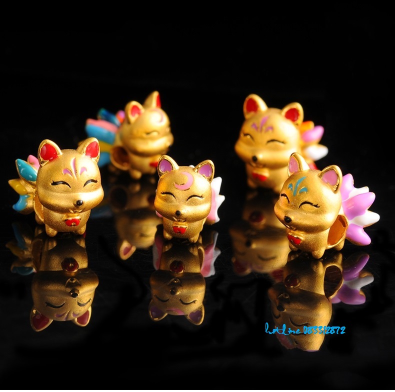 Charm Cửu vĩ hồ ly size nhỏ