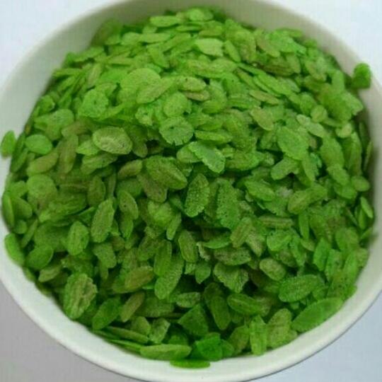 500g cốm dẹt xanh