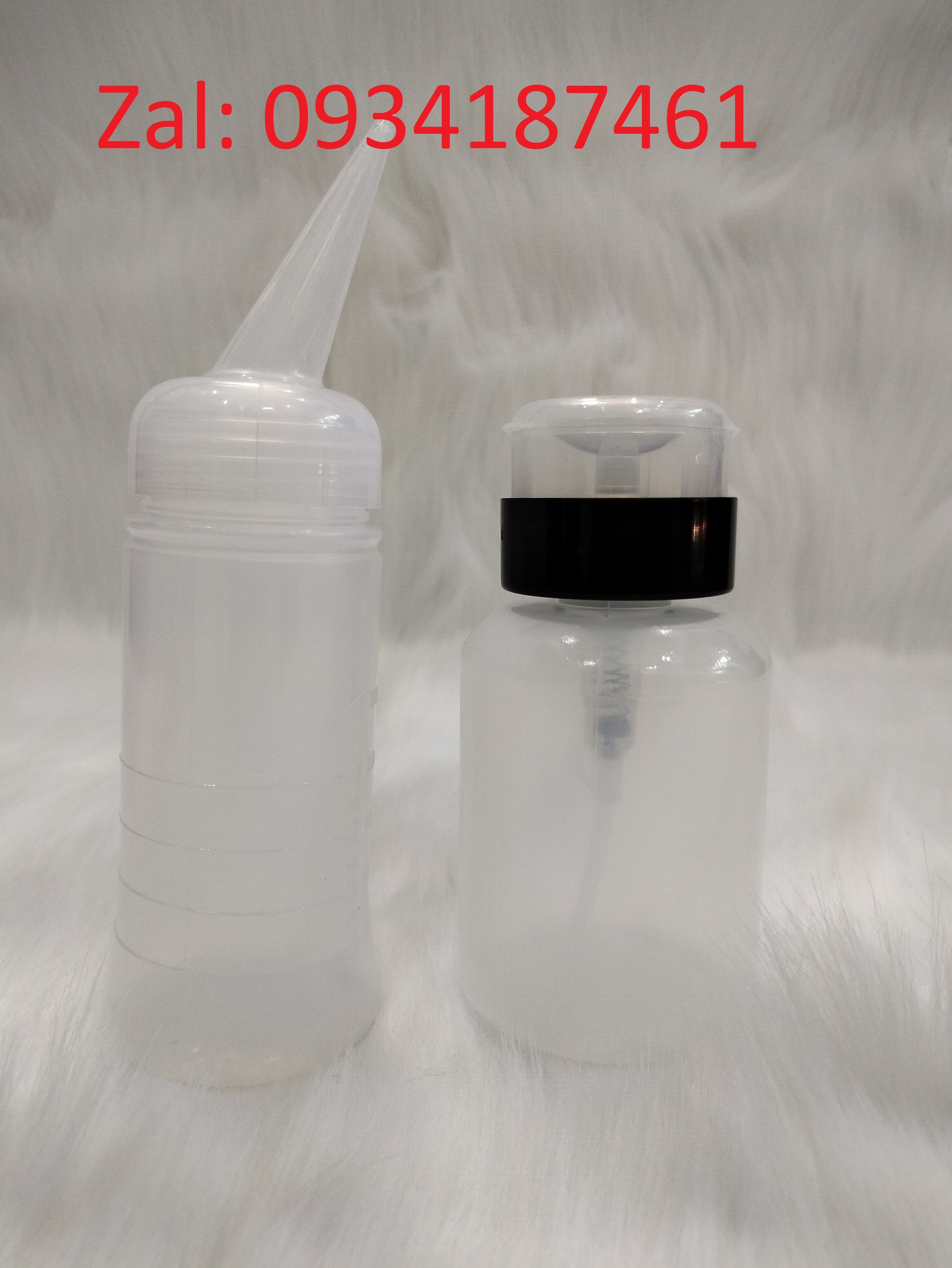 Bình tra dung dịch/ bình nhấn acetone