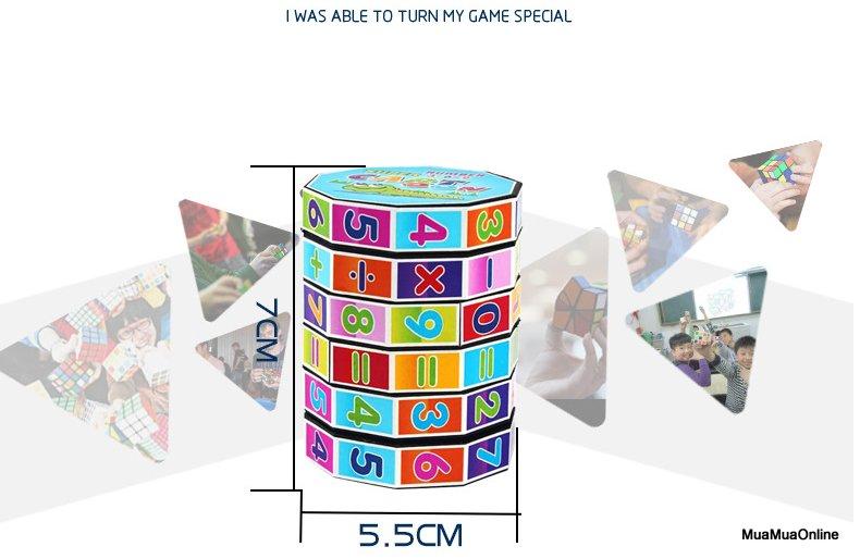 Đồ Chơi Toán Học Khối Xoay Rubik