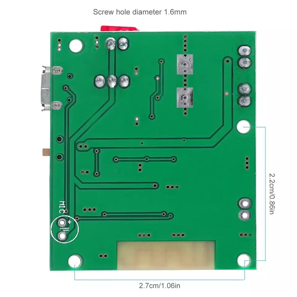 Mạch Khuếch đại Blutooth 5W + 5W