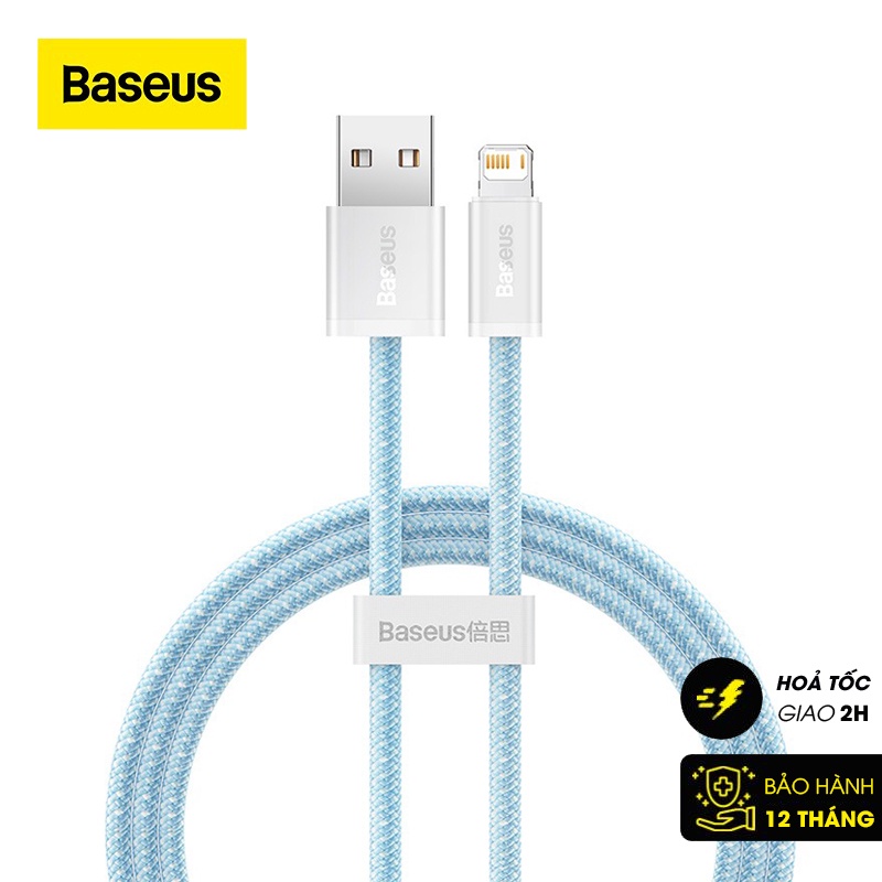 Cáp sạc nhanh, siêu bền Baseus Fast Charging Data Cable  dùng cho iPhone(2.4A, USB A to Lightning Fast charge Cable )