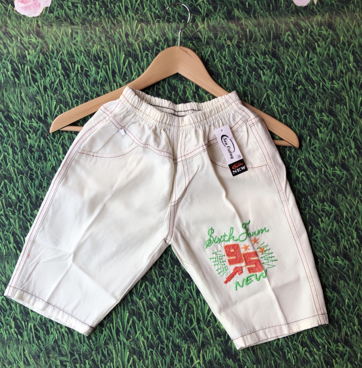 Quần short kaki bé trai từ 23kg - 25kg