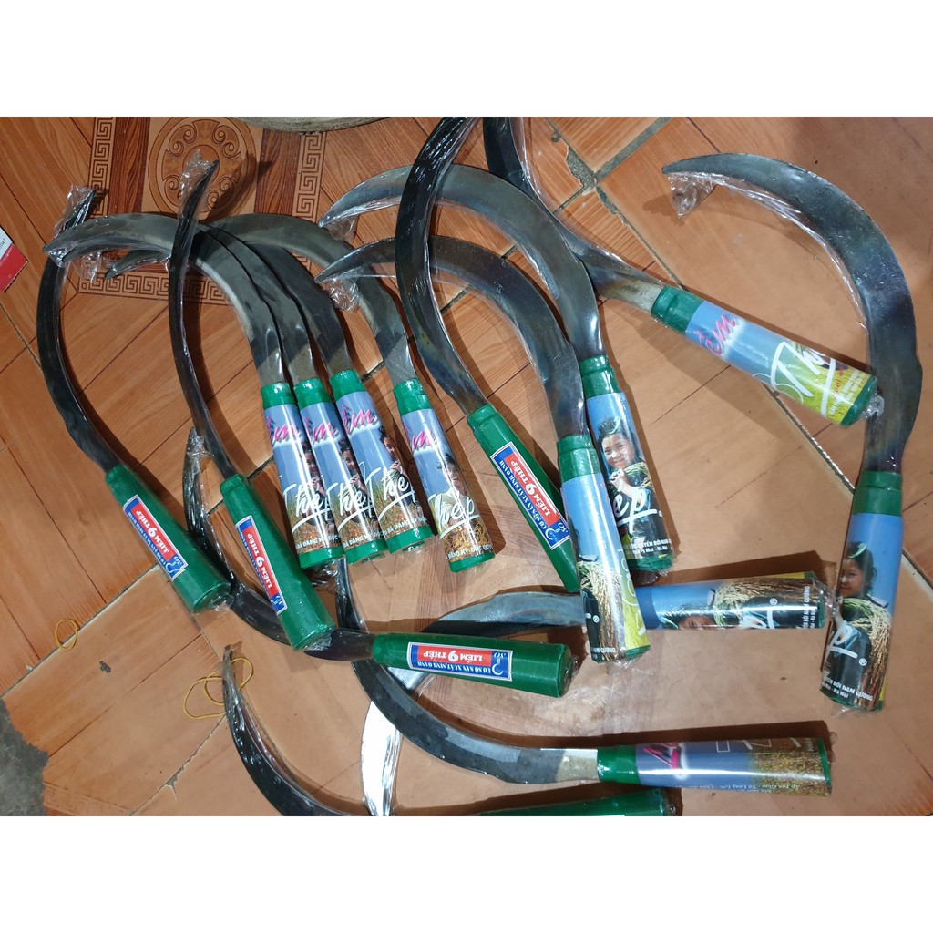 Liềm Cắt Lúa Cắt Cỏ, Cắt Lúa  (LIỀM 8 THÉP) Chất Lượng Cao Giá Rẻ Npp.