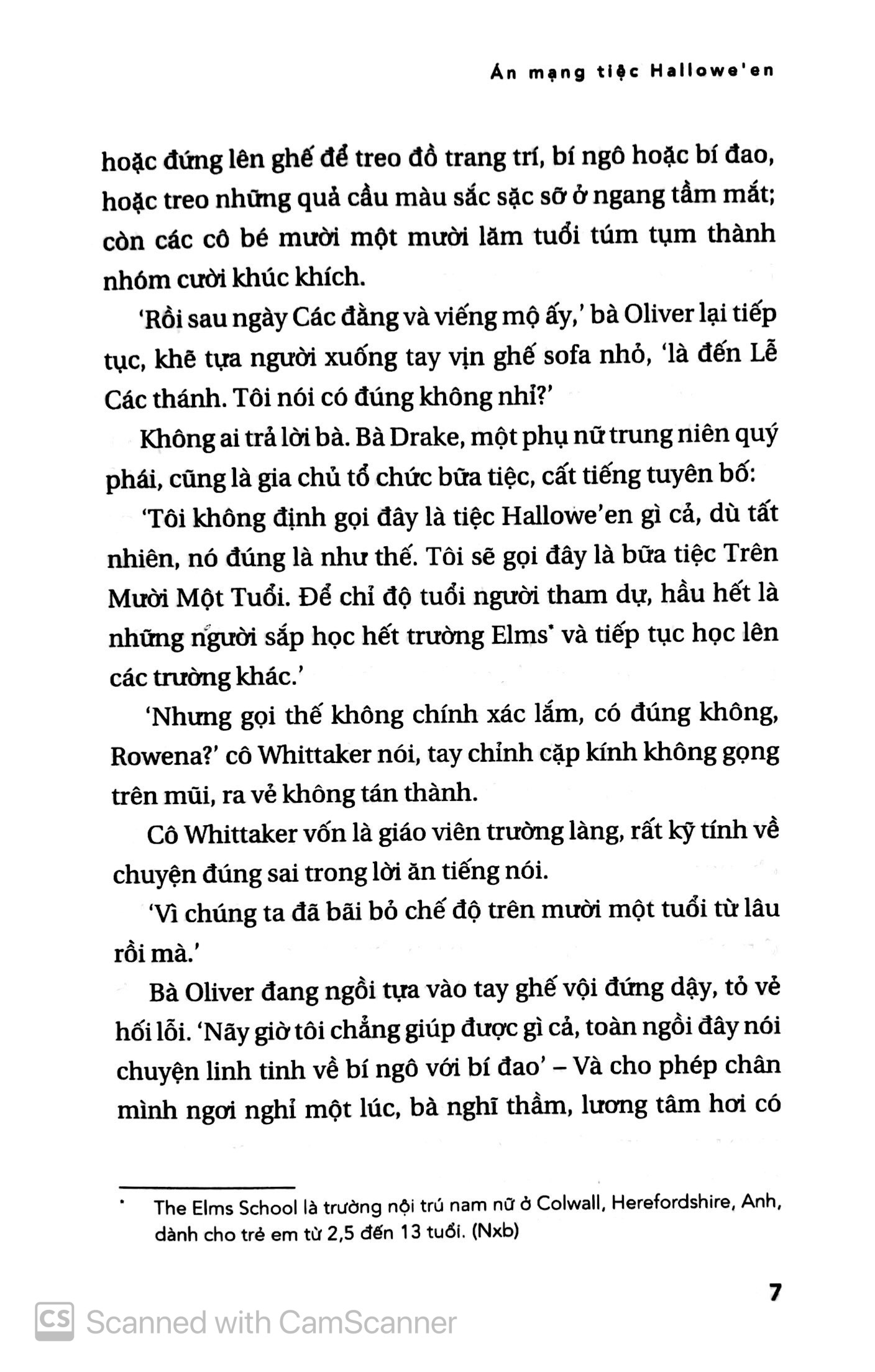 Sách - Án Mạng Tiệc Hallowe'en - NXB Trẻ