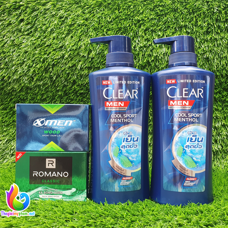 Combo 2 dầu gội clear men thái lan 450ml