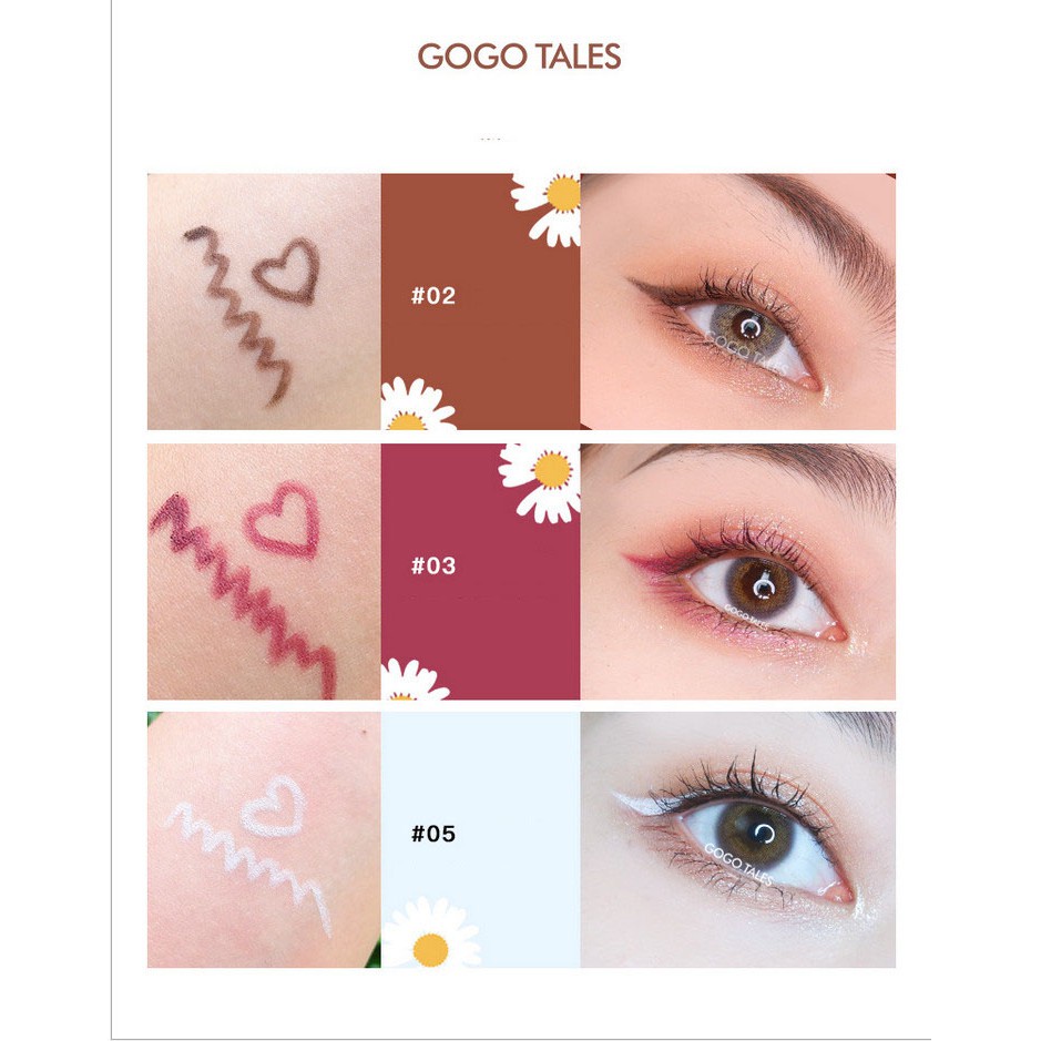 [HOÀN TIỀN 15%]Chì Sáp Kẻ Mắt GOGO TALES Daisy
