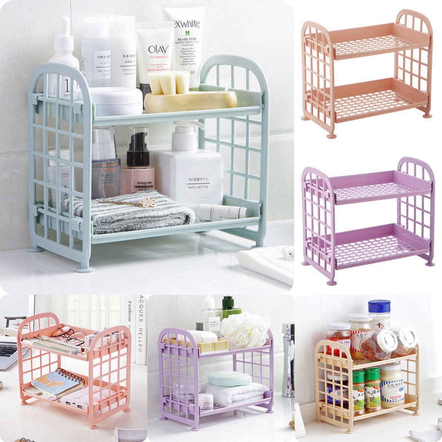 - kệ nhựa 2 tầng đựng vật dụng nhà tắm - kệ nhựa 2 tầng mini dễ tháo lắp