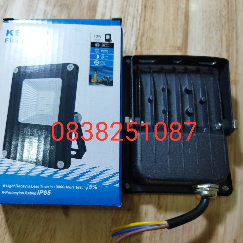 Đèn pha led 10w chiếu sáng ngoài trời sân vườn