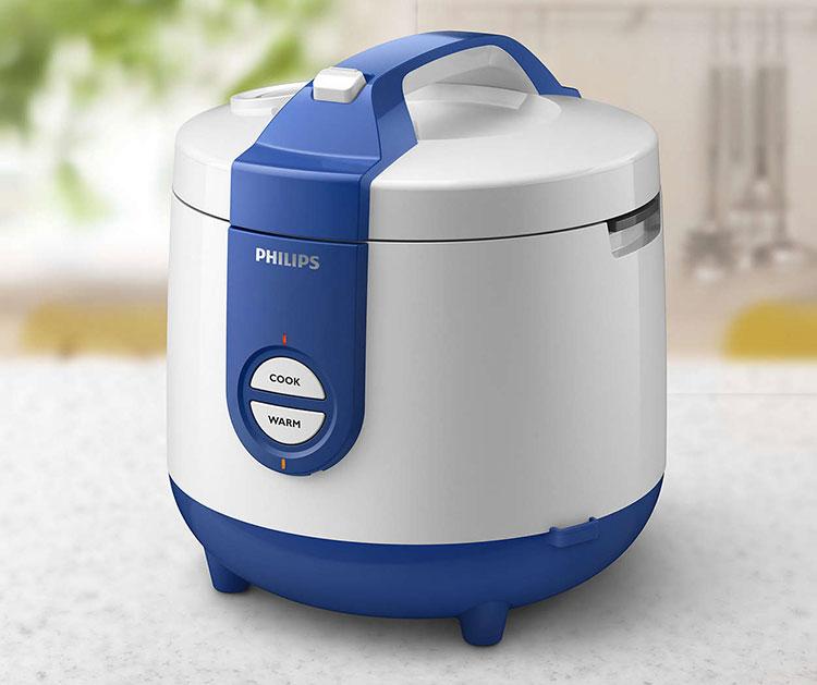 Nồi Cơm Điện Philips HD3119 (2 Lít) - HÀNG CÔNG TY ( Sp Bảo hành  2 năm trên toàn quốc)