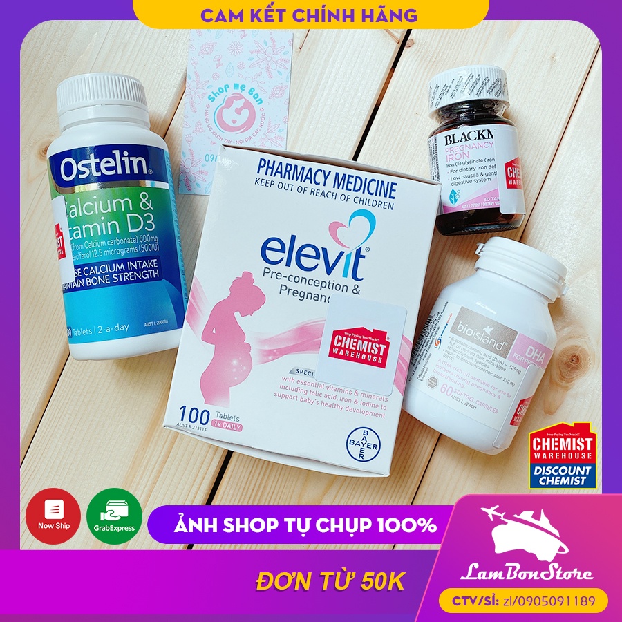 COMBO ELEVIT bầu