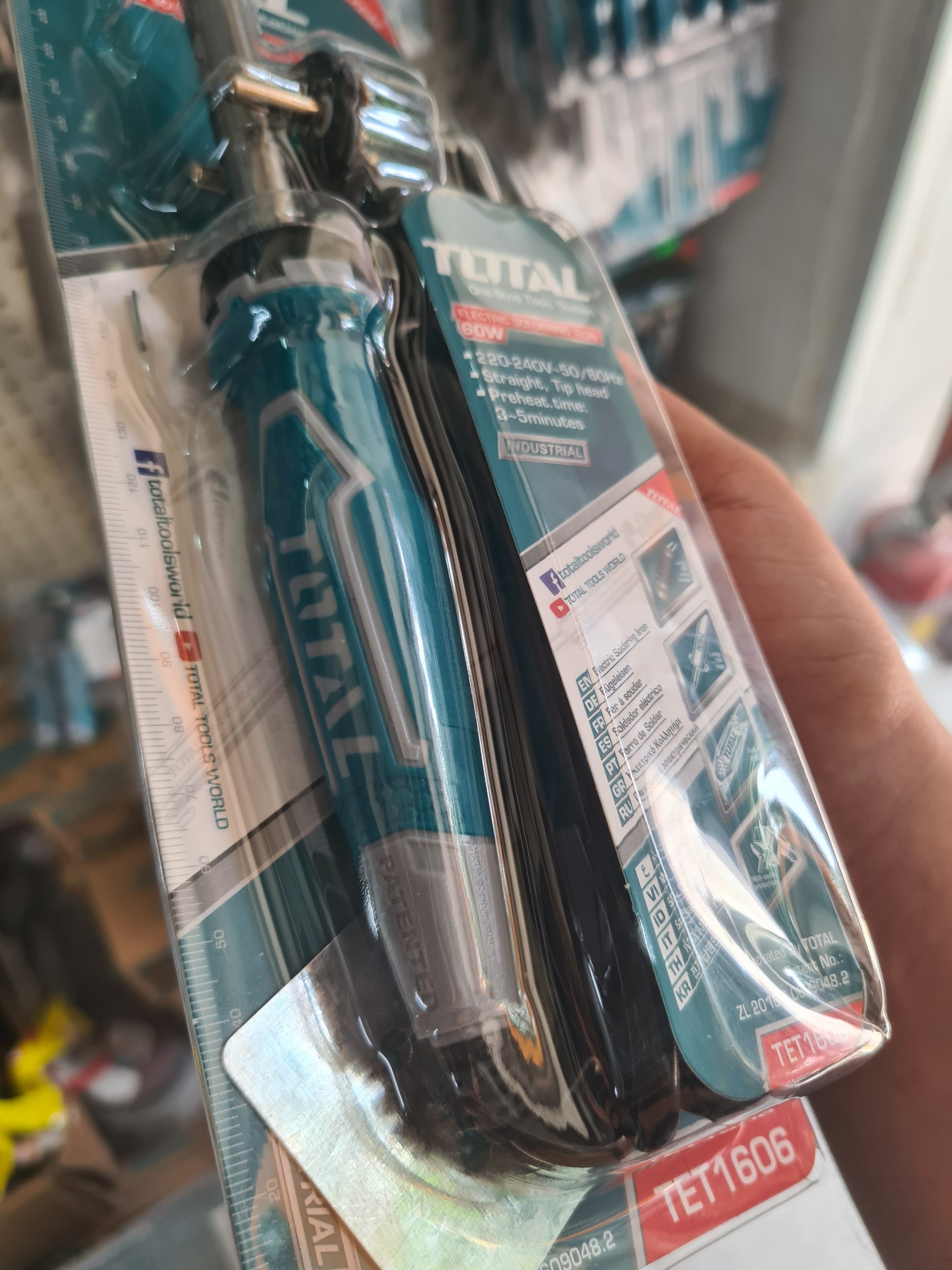 Mỏ Hàn Chì (50/T) 60W Tet1606 Total