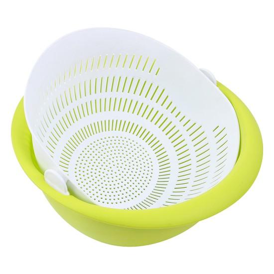 Bộ thau rổ rửa cắt rau quả Tashuan Ts-3624
