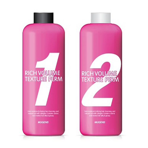 Thuốc uốn tóc thảo dược đa năng mugens rich volume hàn quốc 500ml