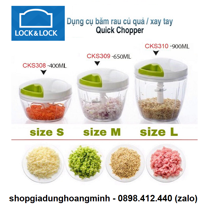 [HCM]máy xay rau củ lock&lock - máy xay rau củ