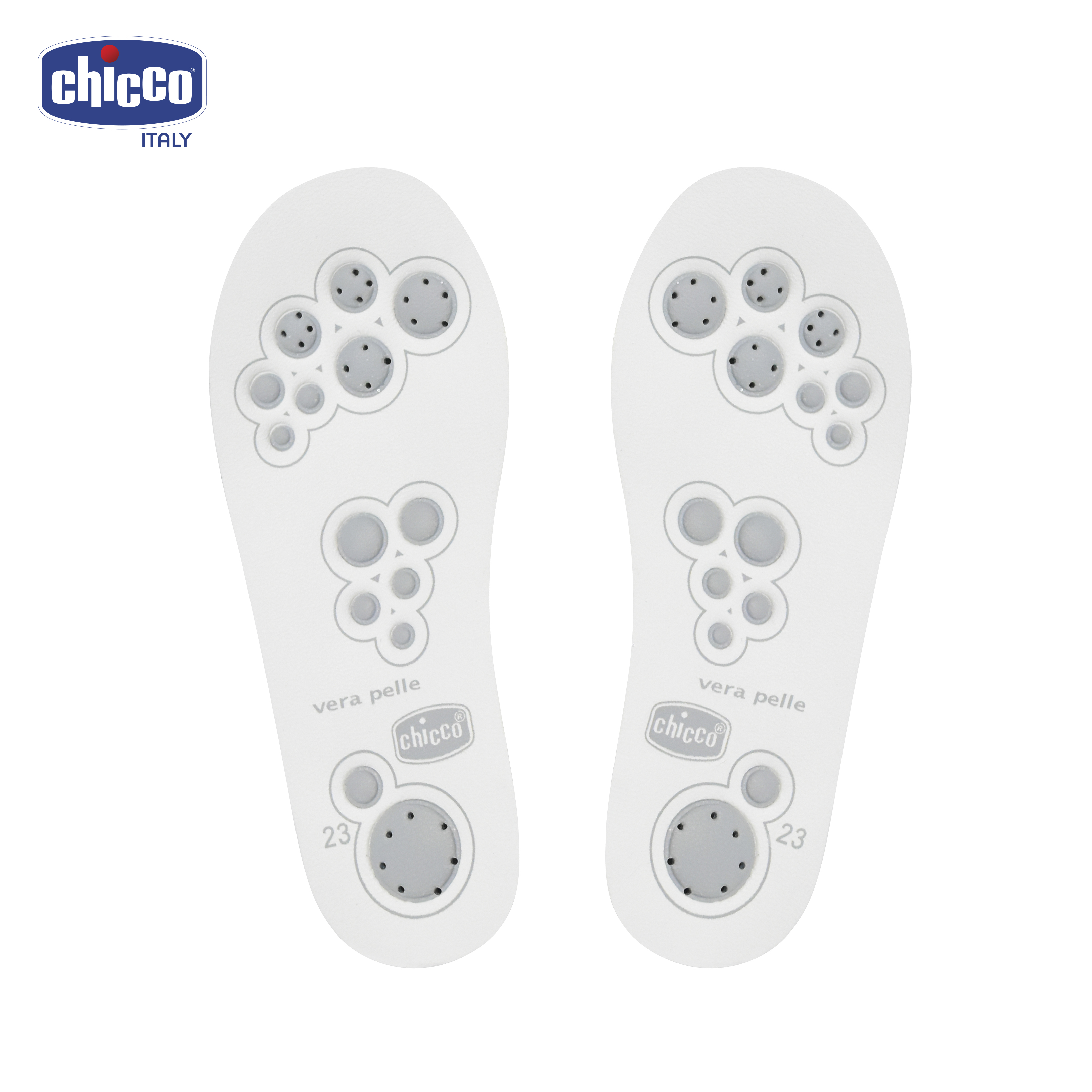 Giầy mát-xa chân bé quai dính phối màu Chicco
