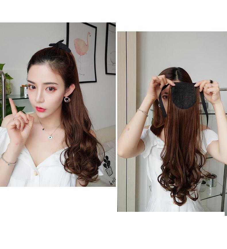 TÓC GIẢ NỮ CỘT XOĂN DÀI CỰC ĐẸP