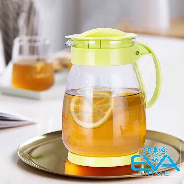 [HCM]Bình Thuỷ Tinh Rót Nước 1.5 Lít Chịu Nhiệt Cao