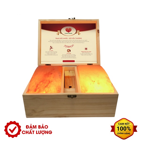 Hộp Đá Muối Massage Chân Love Stone - Phiên Bản Magic