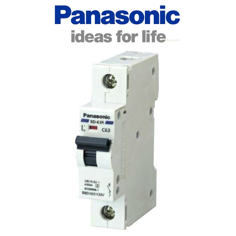 Cầu dao tự động mcb 1p panasonic
