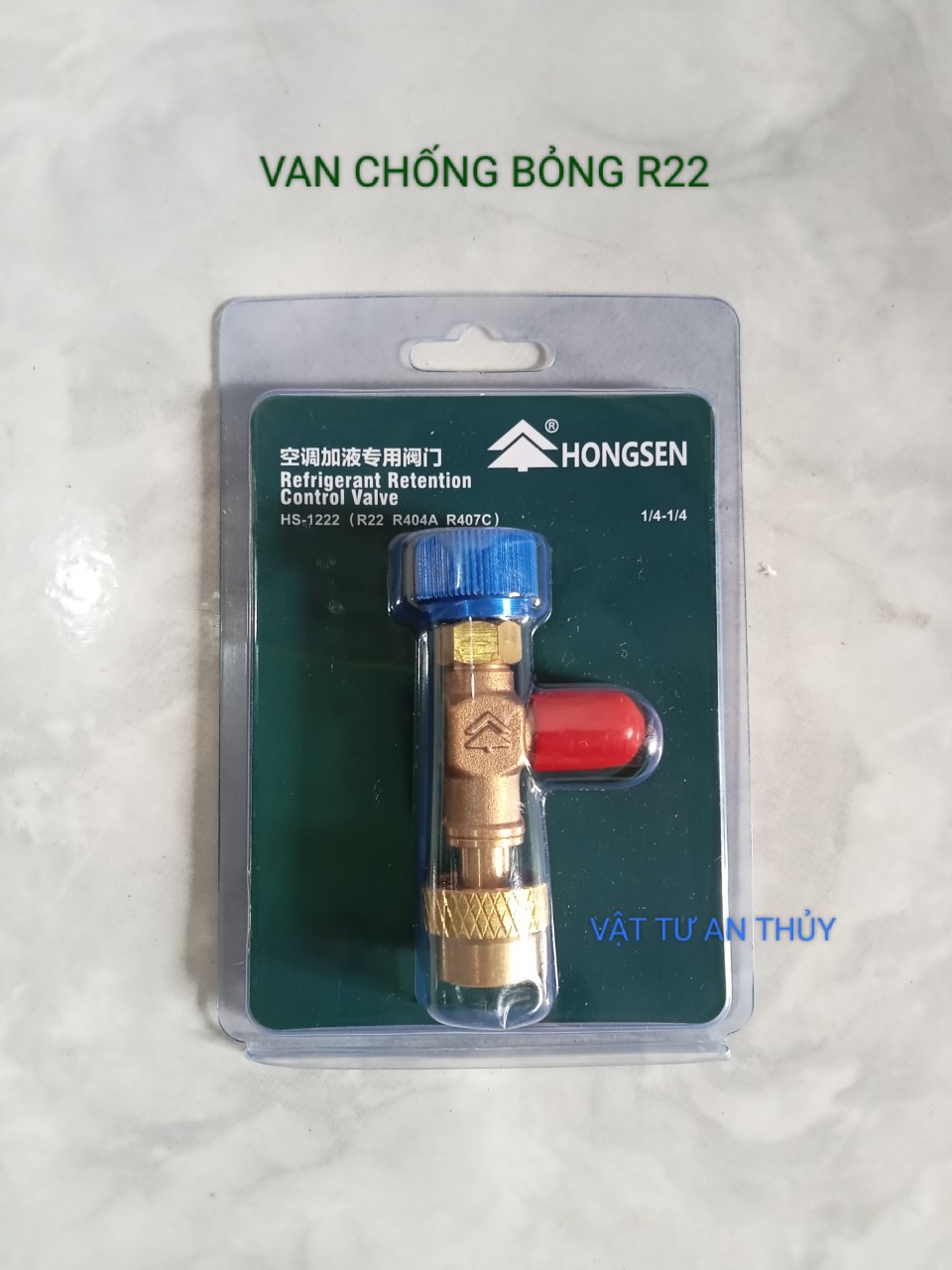Van khóa gas chống bỏng hong sen