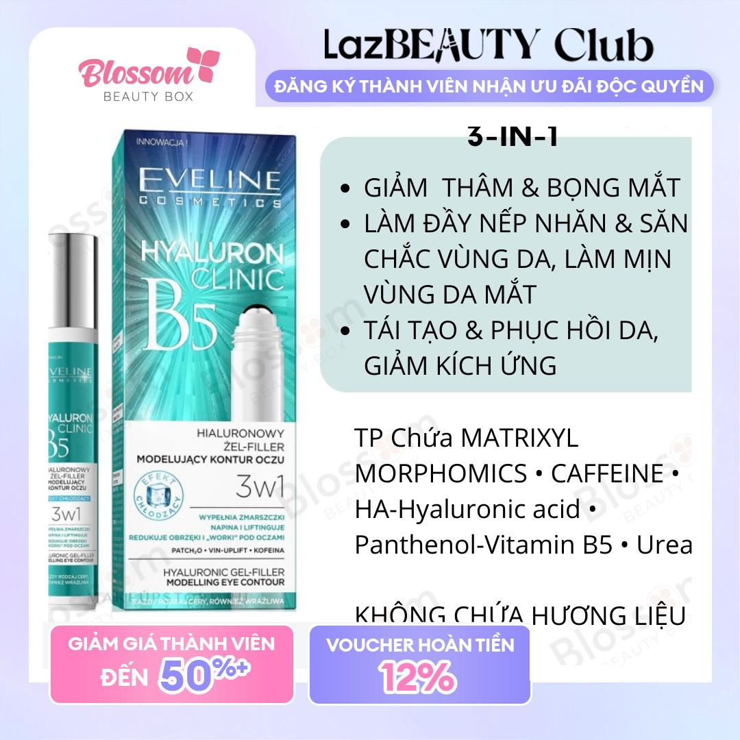 Lăn mắt lạnh EVELINE giảm quầng thâm, bọng mắt