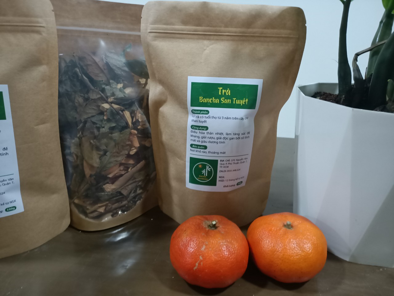 Trà ban cha shan tuyết 100g
