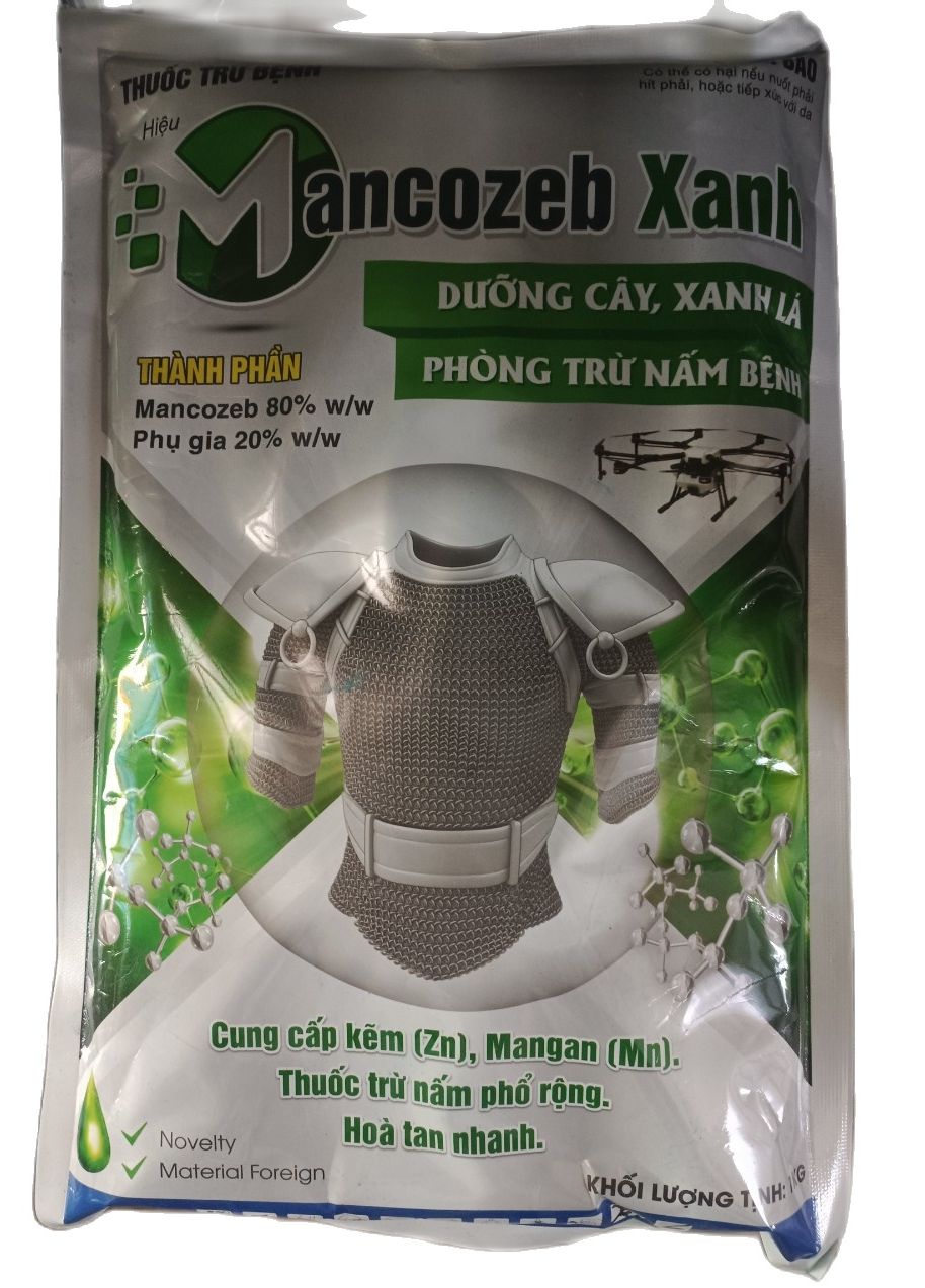 MANCOZEB Xanh Ấn Độ gói 1kg