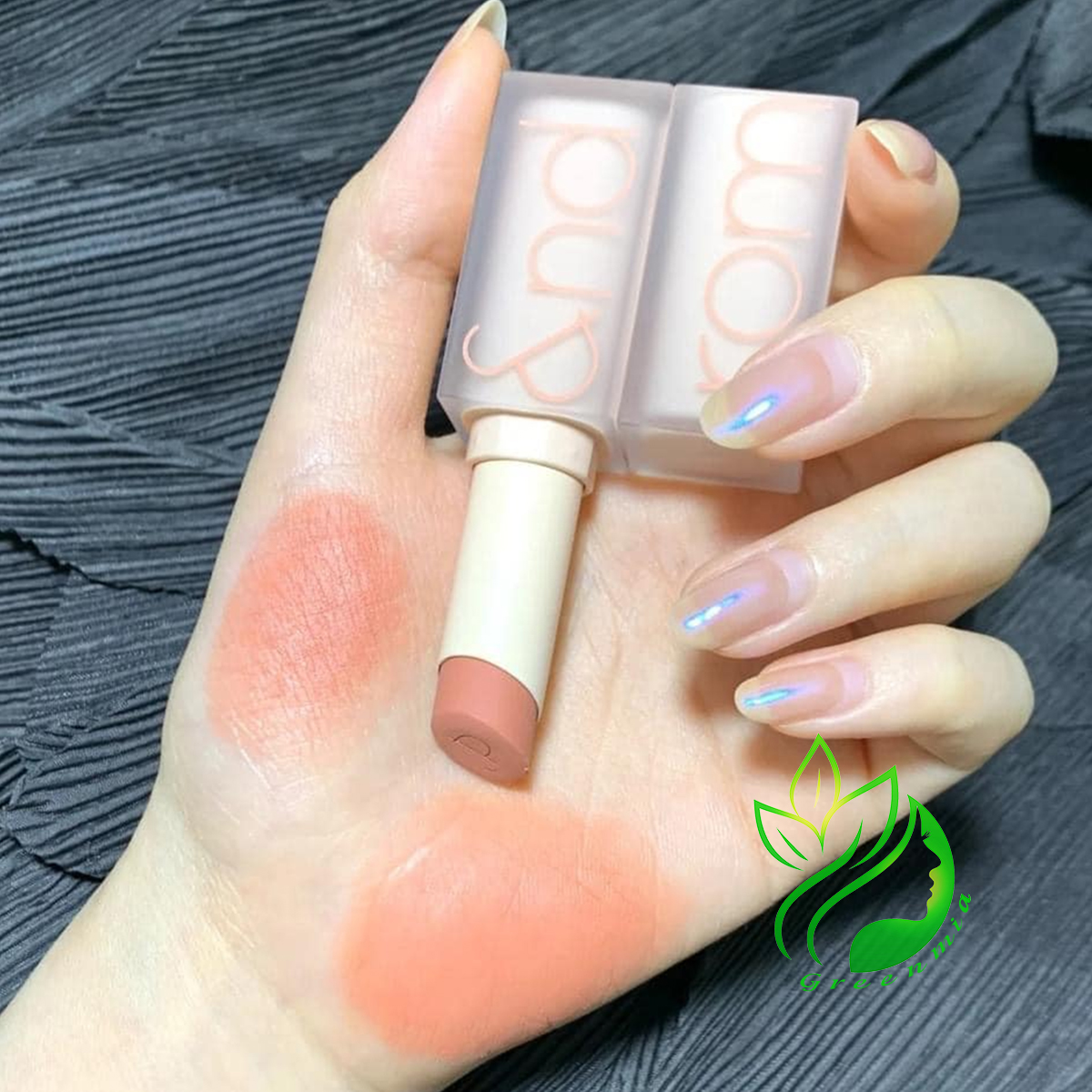 Son Thỏi Romand Zero Matte Lipstick Son Lì Mịn Màu 09 Shell Nude Cam Sữa Nude Chính Hãng