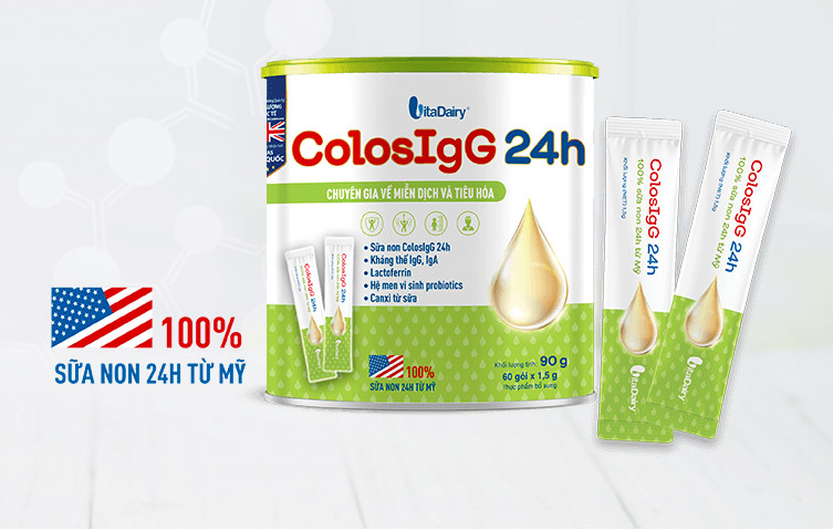 Sữa non Colos IgG 24h(sữa non miễn dịch)