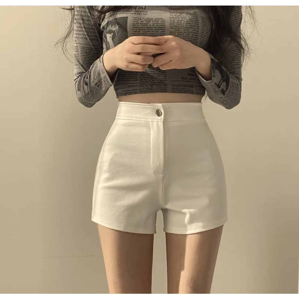 Quần Short Dance Lưng Cao Co Giãn Form Ôm Đùi - quần đùi idol kpop
