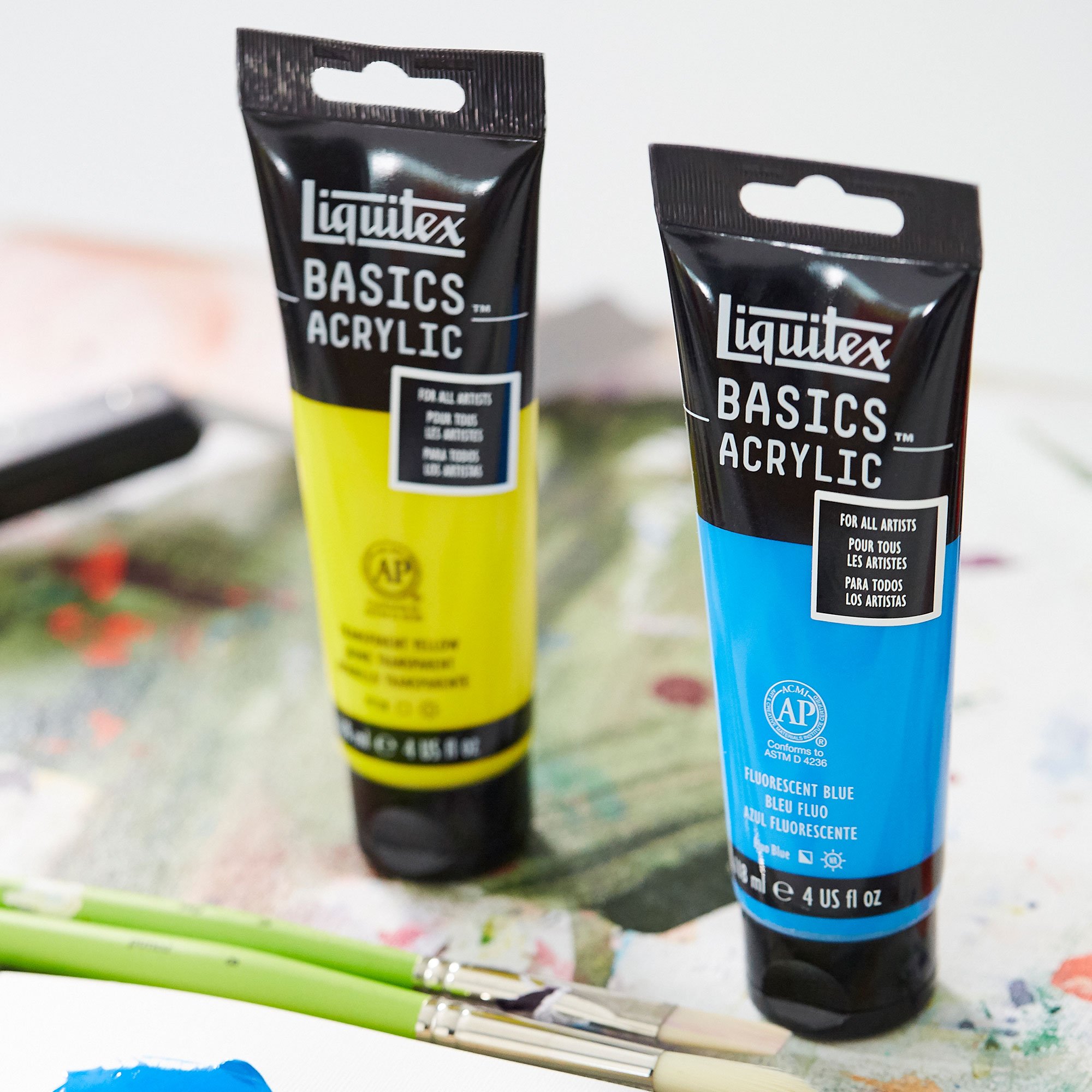 Màu vẽ phổ thông Liquitex Acrylic Basics - 118ml (4Oz)