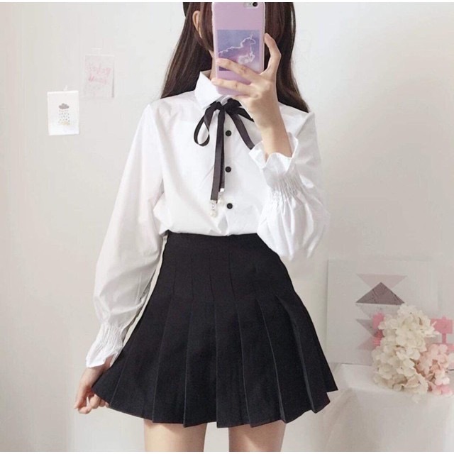 [HCM]Chân váy xếp ly siêu đẹp - Unisex Shop
