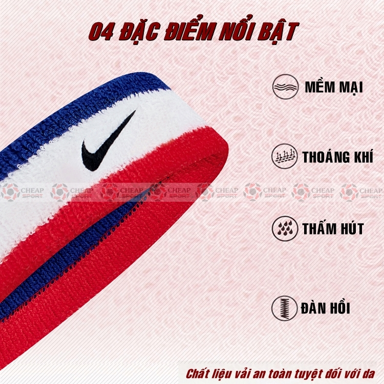 Combo 02 Băng Cổ Tay Thể Thao + 01 Băng Đô Nam Nữ Thấm Mồ Hôi Chơi Bóng Rổ Bóng Chuyền Cầu Lông Tennis Tập Gym Yoga