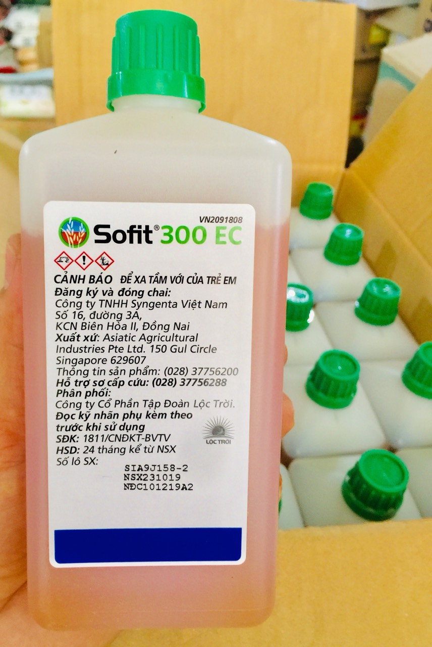 SOFIT 300EC  TRỪ CỎ TRÊN RUỘNG LÚA CHAI 500ML