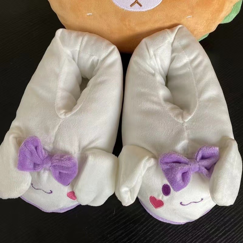 Dép Bông Đi Trong Nhà Hình Cinnamoroll Dễ Thương dép tai thỏ