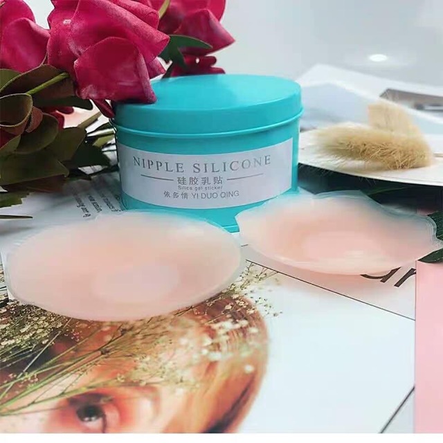 [HCM]Hộp 10 miếng dán ngực Silicon đẹp và chất