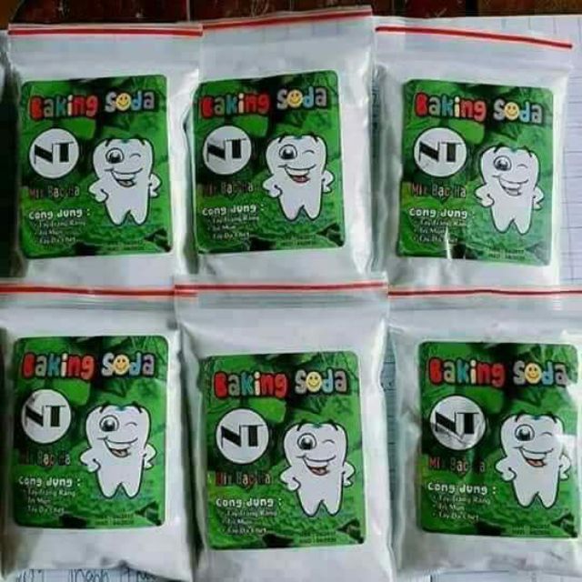 Baking Soda gói 100gr hàng chuẩn xịn