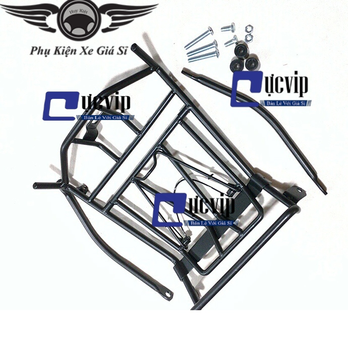 Baga Giữa AirBlade 2020 Sơn Tĩnh Điện Đen MS2606