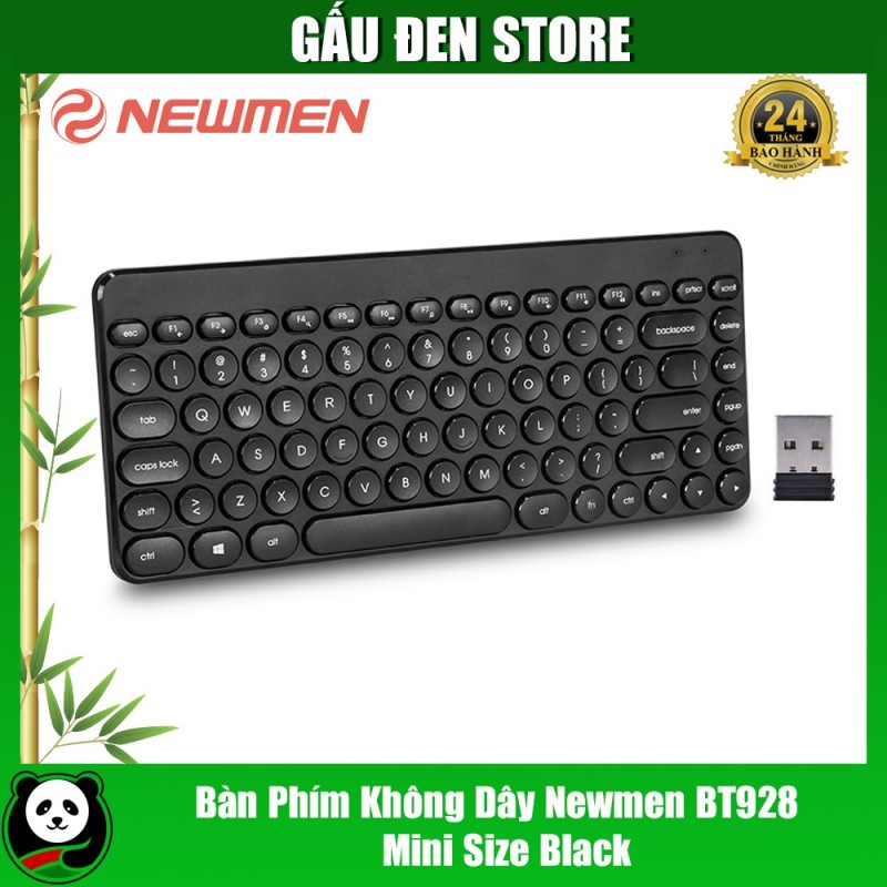 Bàn phím không dây Newmen BT928 - mini size black sản phẩm đa dạng chất lượng đảm bảo cam kết hàng giống hình inbox shop để được tư vấn thêm